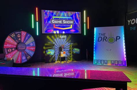 Game Show Battle Rooms is the perfect team-building activity for work, sports or school. They can accommodate groups of 6 to 64, with a maximum of 32 people in each game show arena. Cost is $34.95 per person. Large group bookings can be made 7 days a week. Groups of 20 or more people receive a custom 1.5 hour experience, instead of the regular ... 